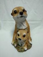 Сурикаты выглядывают из норки L15W12H20см 713171/F674 Сурикаты выглядывают из норки L15W12H20см 713171/F674