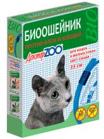 Ошейники Доктор ZOO БИО синий д/кош и мелк.собак 35см/6шт ШБ/ZR0924/ЗР