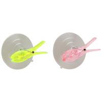 Крючок для ванной Прищепки (набор 2шт) на присоске пластик 311852 Крючок для ванной Прищепки (набор 2шт) на присоске пластик 311852