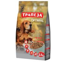 Корм для собак всех пород Трапеза Оптималь 2,5кг/3021 Корм для собак всех пород Трапеза Оптималь 2,5кг/3021