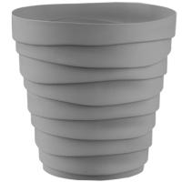 Кашпо Бархан 3,5л серый жемчуг КШ-4345