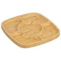 Менажница 5 секций 25*25*2см бамбук КТ-МЖ-04 /12шт/Катунь Менажница 5 секций 25*25*2см бамбук КТ-МЖ-04 /12шт/Катунь