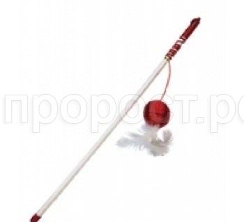 Дразнилка Шар с пером на удочке NT935D Дразнилка Шар с пером на удочке NT935D