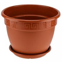 Кашпо Антик D32 10л терракот с под. 5PL0493 /5шт/ТП