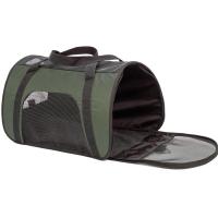 Сумка переноска ZooM №0 SUMMER жесткая 40*24*24см (нейлон,пластик) зеленая/90042/Дарэленд