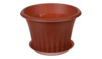 Кашпо КЭРОЛ 0,75л терракот М3154