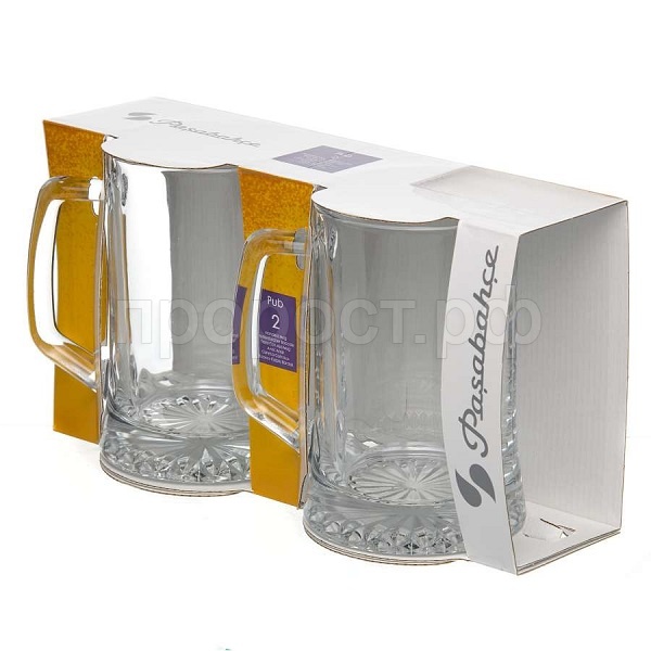 Набор кружек для пива ПАБ 670мл (2шт) 55239B