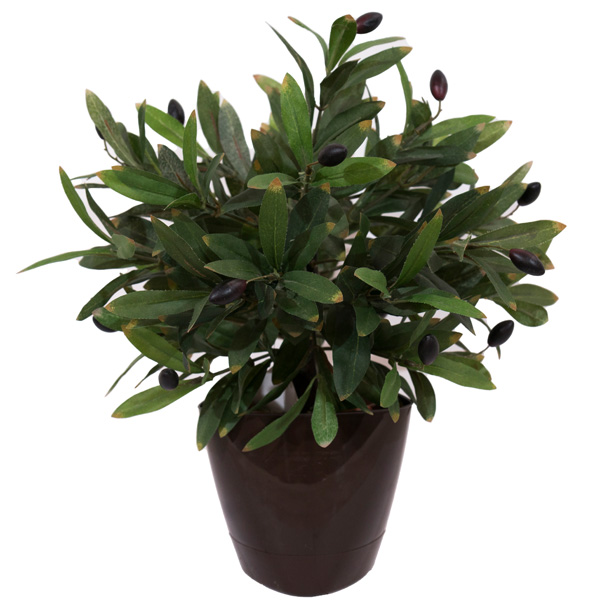 Кашпо Элеганс 1л шоколадный с прик. под. /20шт/Рад