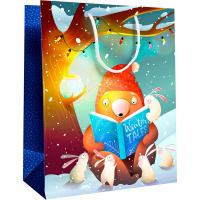 Пакет подарочный 18*23*10см "Время отдыха" ламинир. MESHU/Рельеф