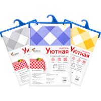 Скатерть столовая 140*160см "Уютная" микс 7080-22001-MIX 