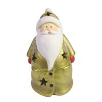 Фигура Дед Мороз (золото) светодиодн L11W9H15  714585/W181