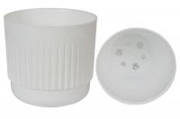 Кашпо Бета 5,9л белый Б22-10 