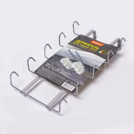 Держатель д/чашек навесной полочный L'ordine HSC-1 005346 /8шт/ Mallony