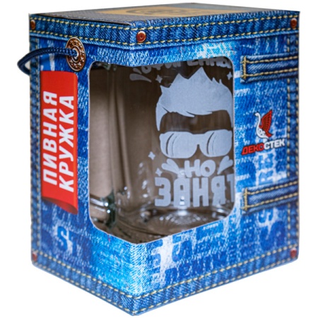 Кружка д/пива Офигенный 500мл в коробке /1008/1-Г /6шт/ДК Кружка д/пива Офигенный 500мл в коробке /1008/1-Г /6шт/ДК