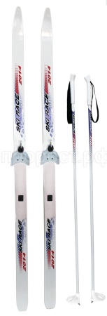 Лыжи 75см 140/105 подростковые Ski Race с палками и креплением Лыжи 75см 140/105 подростковые Ski Race с палками и креплением