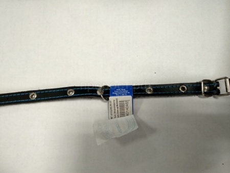 Ошейник кожа 15мм на фетре Н/У 32-35см/40441 Ошейник кожа 15мм на фетре Н/У 32-35см/40441