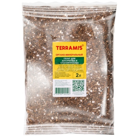 Грунт Terramis для Антуриума и Спатифиллума 2л (органо-минер)