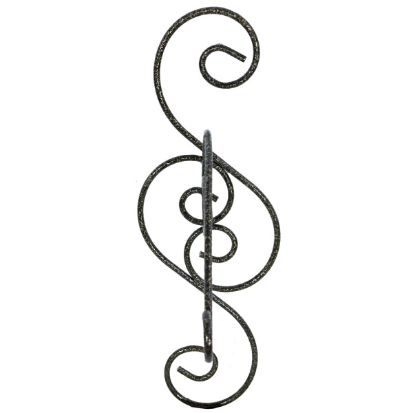 Подставка Настенная РЗДИ Крюк малый 1 горшок бронза