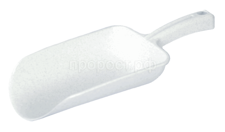 Совок д/сыпуч. прод. 1л белый 12004 /50шт/Арз