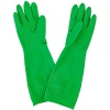 Перчатки хозяйственные латексные опудренные M удлиненный манжет зеленый 87294 /12шт/ Перчатки хозяйственные латексные опудренные M удлиненный манжет зеленый 87294 /12шт/