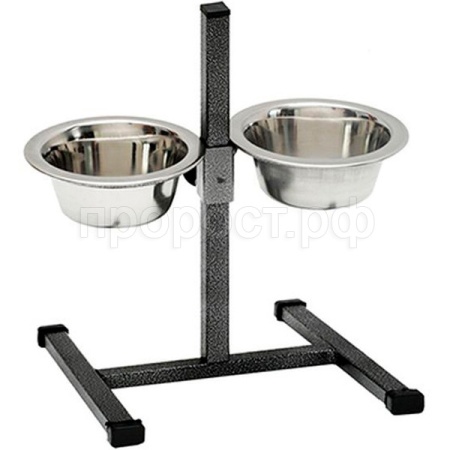 Миска метал на регулируемой подставке 4л/08344147/Каскад