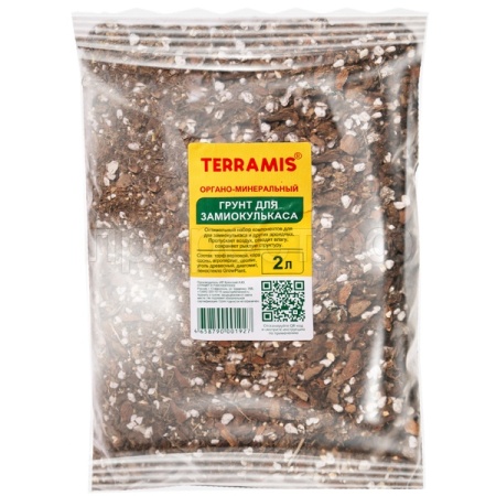 Грунт Terramis для Замиокулькаса 2л (органо-минер)