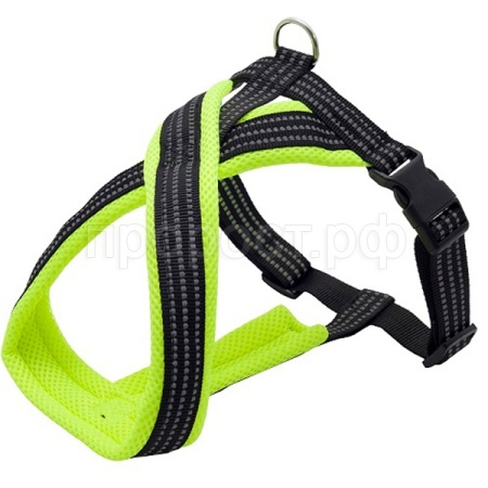 Шлейка нейлон 25мм Премиум Х-образная с подкладкой зеленая обхв.груди 60-70см/01225016-05 Шлейка нейлон 25мм Премиум Х-образная с подкладкой зеленая обхв.груди 60-70см/01225016-05