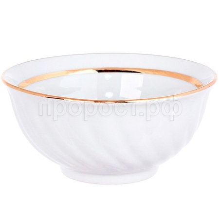 Салатник 400мл Голубая роза Монреаль фарфор 035142 /18шт/ДФ