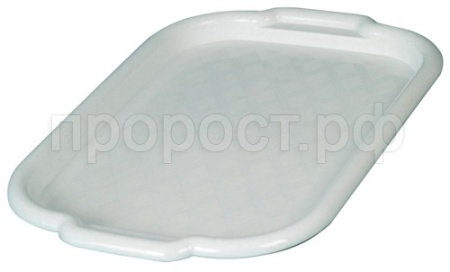 Поднос большой 41*56см белый /16012 Поднос большой 41*56см белый /16012