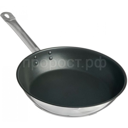 Сковорода Xylan 30см б/кр а/п Общепит 0,6мм индукц.дно КТ-ОБ-СА-30 /2шт/К