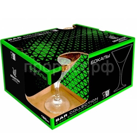 Набор бокалов д/мартини Боярский (6шт) 170мл /1715-Г32 /2шт/ДК Набор бокалов д/мартини Боярский (6шт) 170мл /1715-Г32 /2шт/ДК