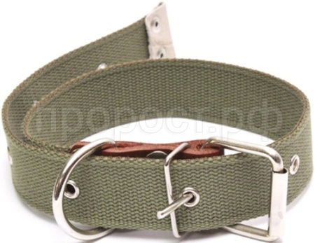 Ошейник брезентовый 35мм Н/У/180035/Бим Ошейник брезентовый 35мм Н/У/180035/Бим