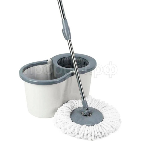 Набор д/уборки МОП Spin бежевый (ведро+швабра) 16л 37995/ /6шт/ 42шт паллет/ VERDE