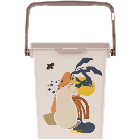 Контейнер д/корма Cats 5,5л с замком/12шт/М8805 Контейнер д/корма Cats 5,5л с замком/12шт/М8805