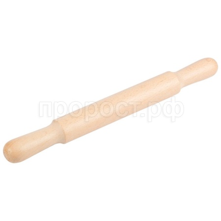 Скалка 36см бук 100563 /20шт/Mallony