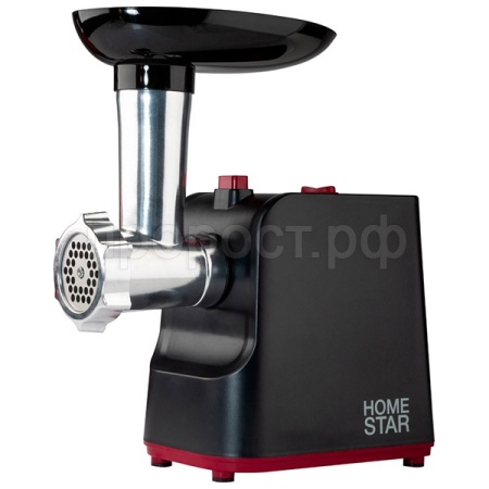 Мясорубка HomeStar STM-2039 реверс черный 108076 /шт/