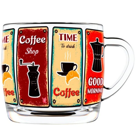 Кружка Кофенечка 300мл /2134-Д