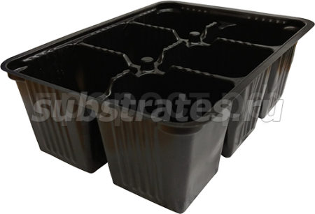 Кассета для рассады 6 ячеек Кассета для рассады 6 ячеек