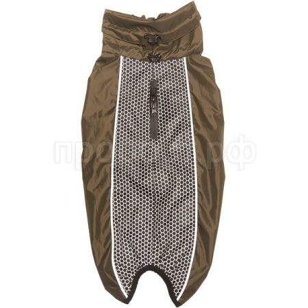 Нано плащ-дождевик "Hexagon jackets" оливковый с флисом светоотражающий 40см/117900/Триол