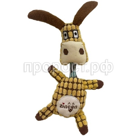 Игрушка с Ослик плюшевый с пищалкой 21см/C0052/ЗР