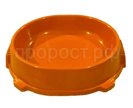 Миска пластик д/кошек 0,22л нескользящая оранжевая/FG17901/Гризли Миска пластик д/кошек 0,22л нескользящая оранжевая/FG17901/Гризли