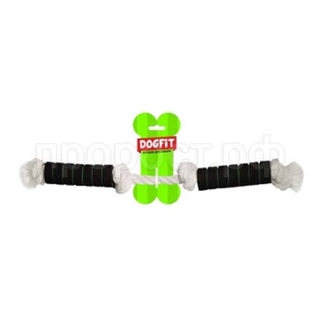 Игрушка  Грейфер DOGFIT с канатными нунчаками 4 узла и 2 ручки 48см D14мм/ЦБ-2789  Игрушка  Грейфер DOGFIT с канатными нунчаками 4 узла и 2 ручки 48см D14мм/ЦБ-2789