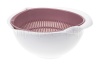 Дуршлаг 1,7л с миской ягодный М1129/10шт/М-пласт 