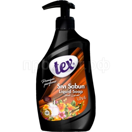 Мыло жидкое TEX 750мл Премиум парфюм Love