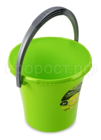 Ведро Либерти 3л салатовый С601 /19шт/Мартика