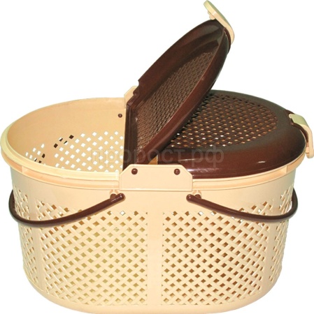 Корзина д/пикника овальная 05019 /10шт/Милих