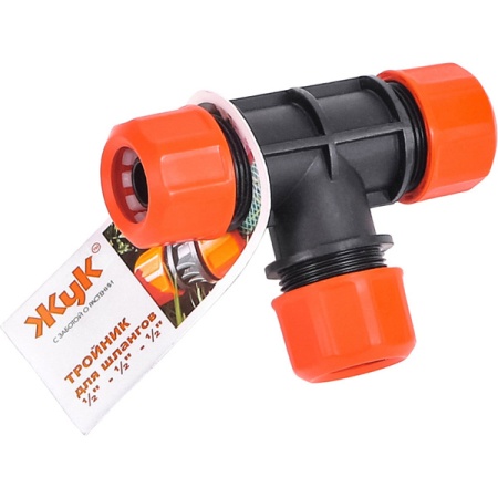 Тройник цанговый Жук 1/2" 4022-00