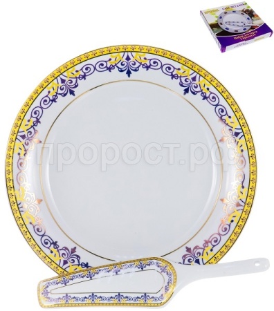 Набор д/торта Аврора Минкар подарочная уп. 113-19042 /24шт/PSF  Набор д/торта Аврора Минкар подарочная уп. 113-19042 /24шт/PSF