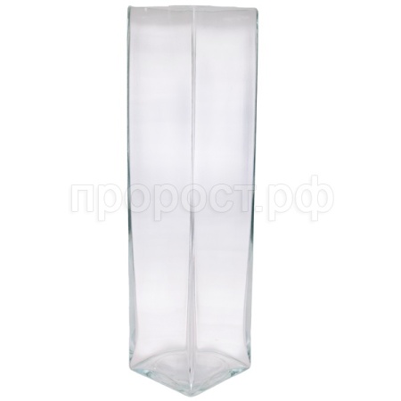 Ваза Квадрат h40 10*10см прозр 6360/400/072970