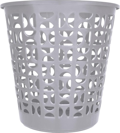 Корзина для бумаг Spin&Clean Disko серебрянный 